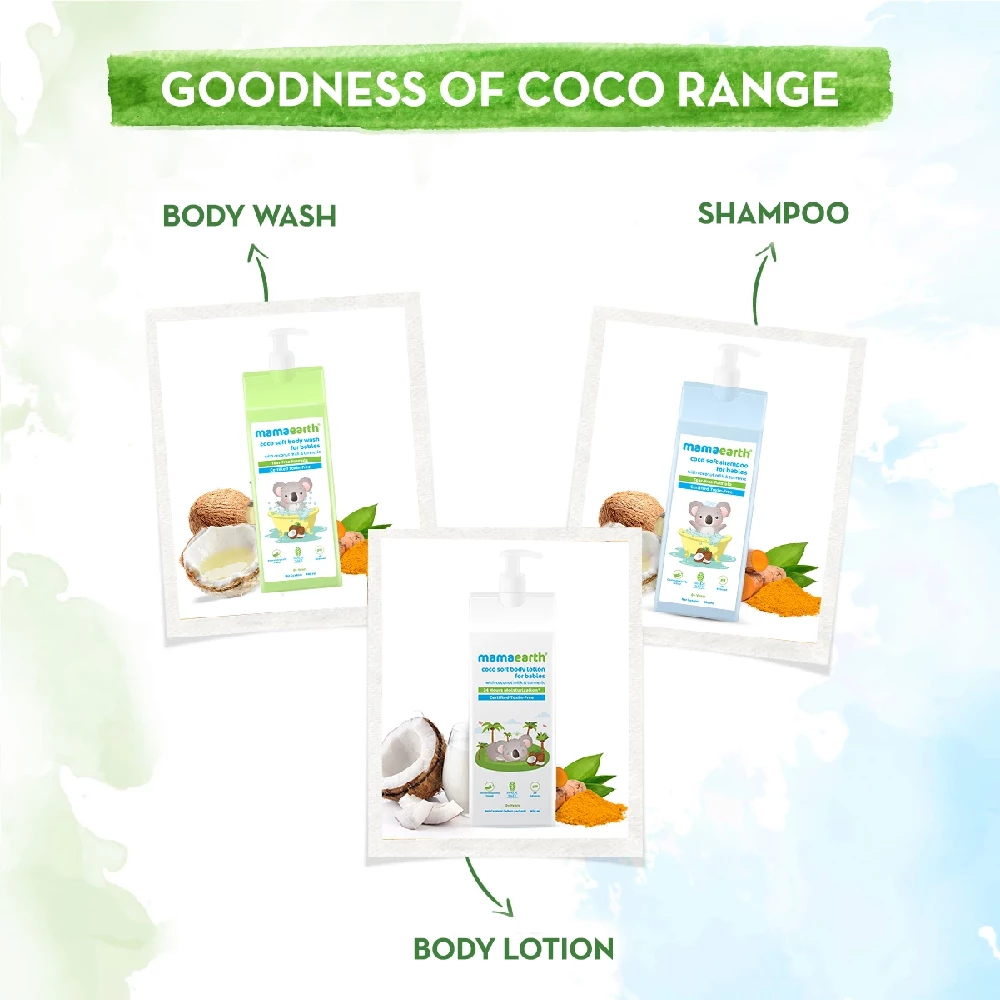 Coco Soft Body Lotion with Coconut Milk & Turmeric for 24-Hour Moisturization, 400 ml-5.webp